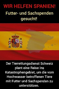 Wir sammeln für Spanien!